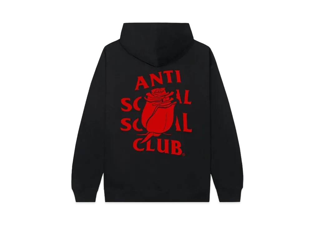 ANTI SOCIAL SOCIAL CLUB Rose Mary Hoodie "Black"