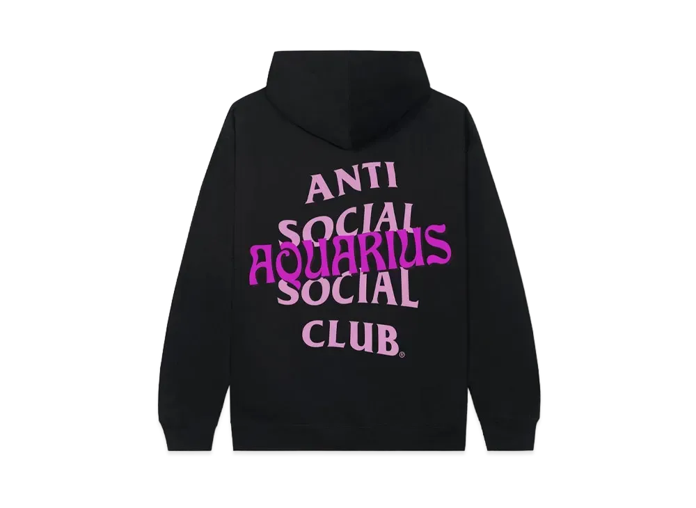 ANTI SOCIAL SOCIAL CLUB Aquarius Hoodie "Black"