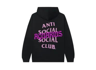 ANTI SOCIAL SOCIAL CLUB Aquarius Hoodie "Black"