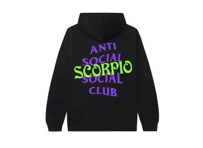 ANTI SOCIAL SOCIAL CLUB Scorpio Hoodie "Black"