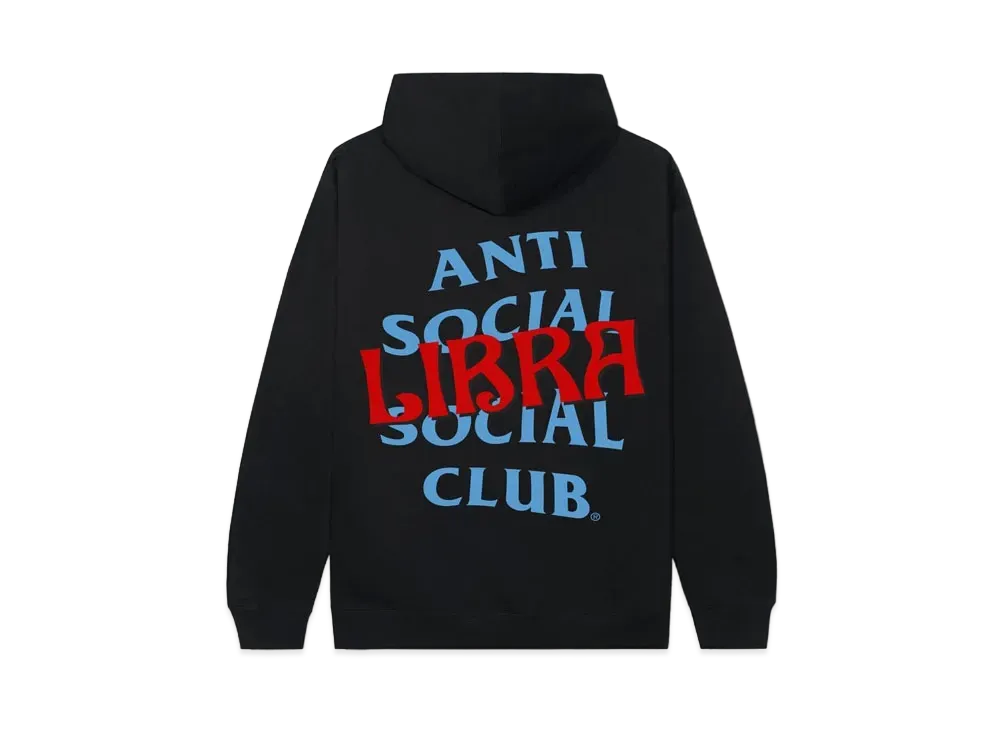 ANTI SOCIAL SOCIAL CLUB Libra Hoodie "Black"