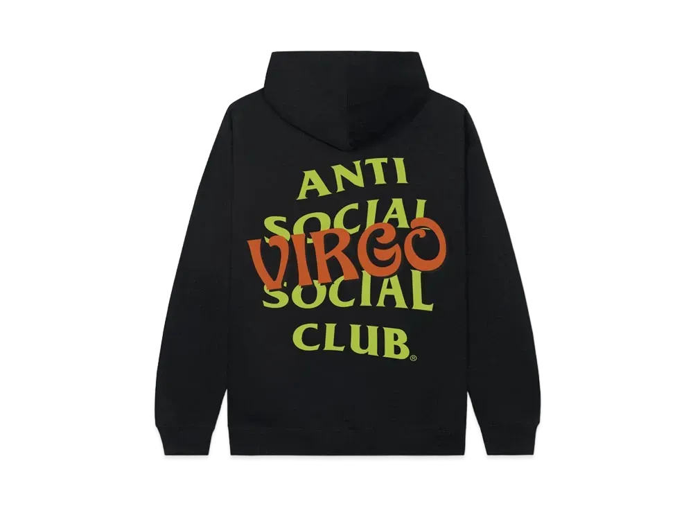 ANTI SOCIAL SOCIAL CLUB Virgo Hoodie "Black"
