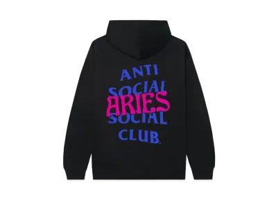 ANTI SOCIAL SOCIAL CLUB Aries Hoodie "Black"