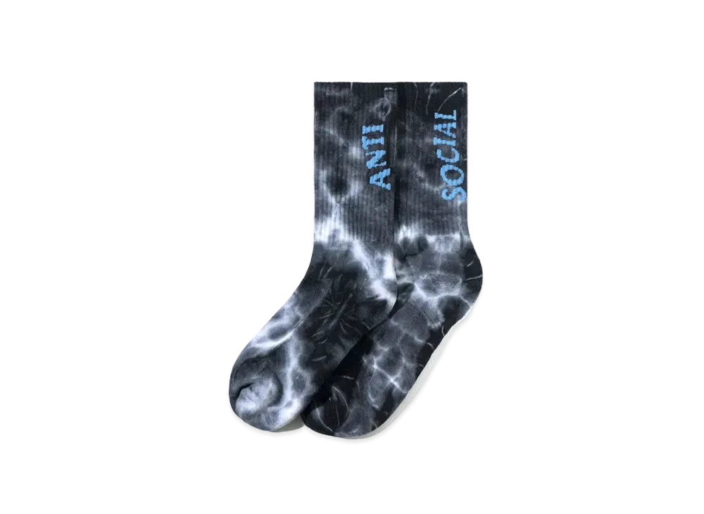 ANTI SOCIAL SOCIAL CLUB Melted Hearts Socks "Black"