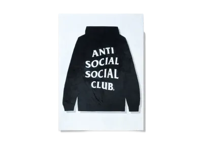 ANTI SOCIAL SOCIAL CLUB The Cat Blanket "White"