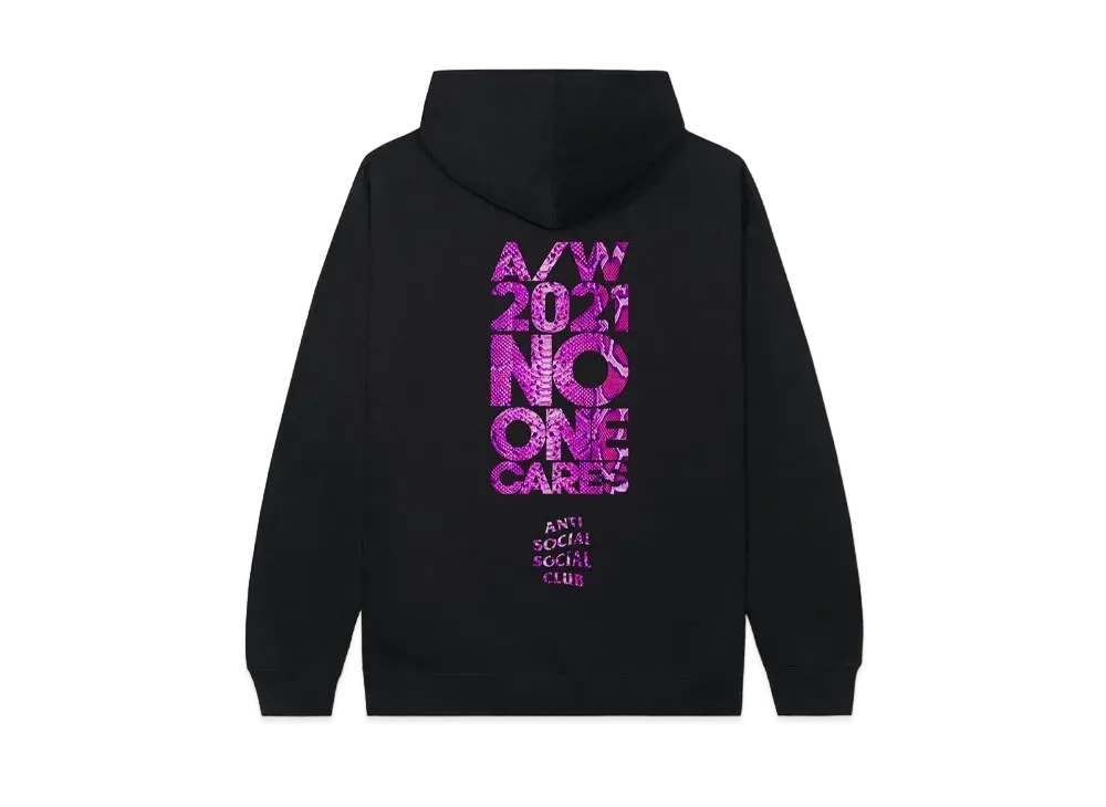 ANTI SOCIAL SOCIAL CLUB No1 Curr Hoodie "Black"