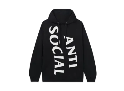 ANTI SOCIAL SOCIAL CLUB Vertical Horizon Hoodie "Black"