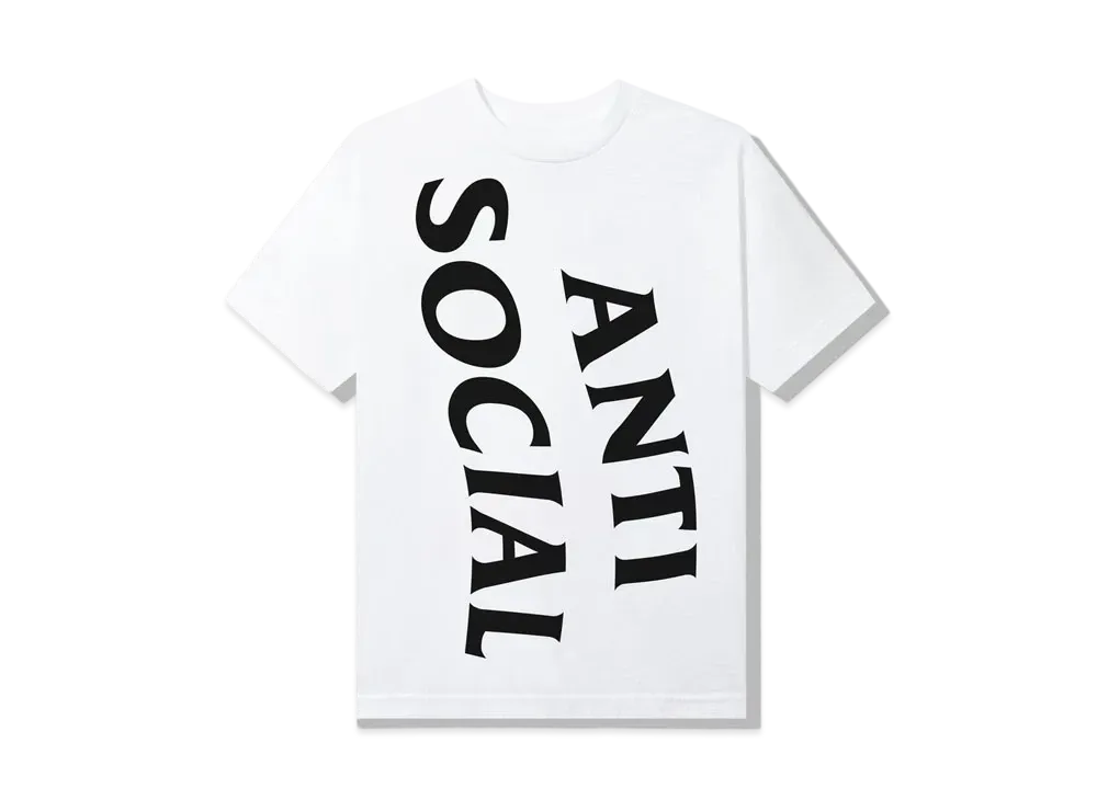 ANTI SOCIAL SOCIAL CLUB Vertical Horizon Tee "White"
