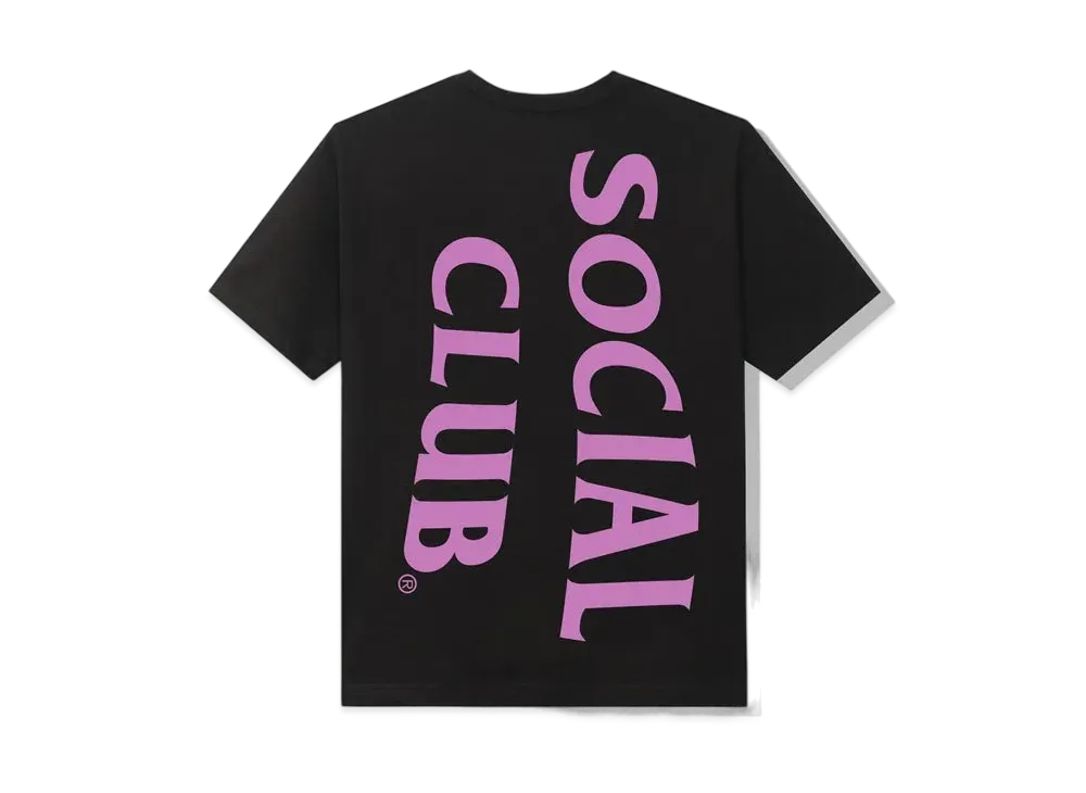 ANTI SOCIAL SOCIAL CLUB Vertical Horizon Tee "Black"
