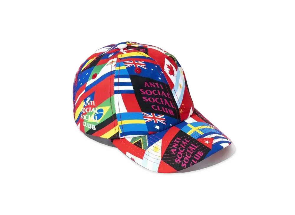 ANTI SOCIAL SOCIAL CLUB Stamped Cap "Multi"