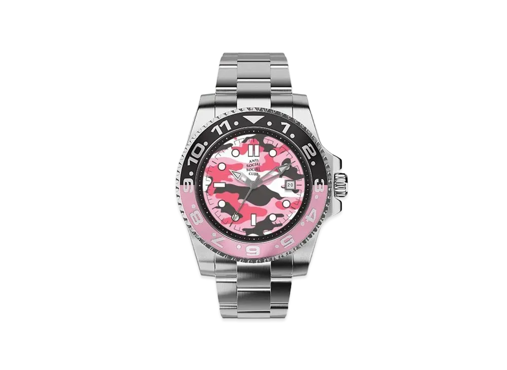 ANTI SOCIAL SOCIAL CLUB 3Face Watch "Pink"