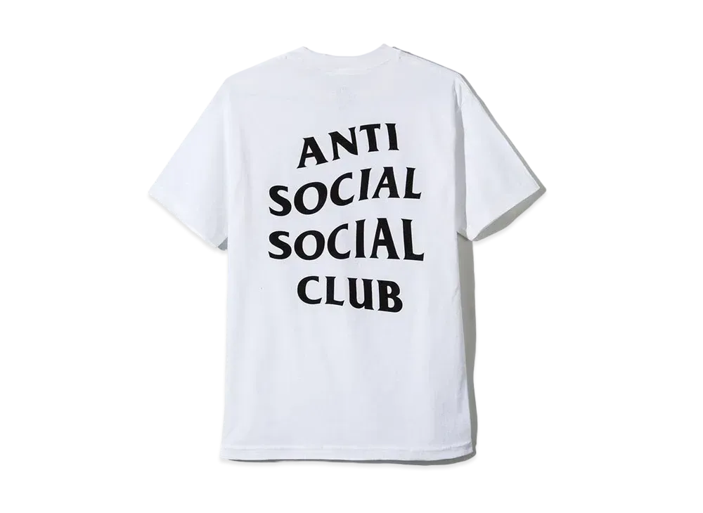 ANTI SOCIAL SOCIAL CLUB Logo Tee 2 "White"