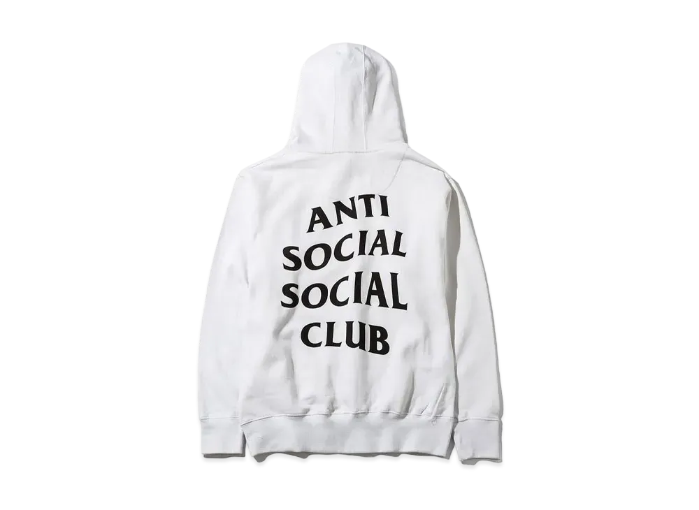 ANTI SOCIAL SOCIAL CLUB Masochism Hoodie "White"