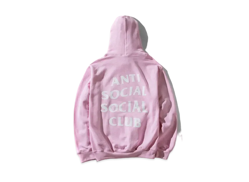 ANTI SOCIAL SOCIAL CLUB Know you better Hoodie "Pink"