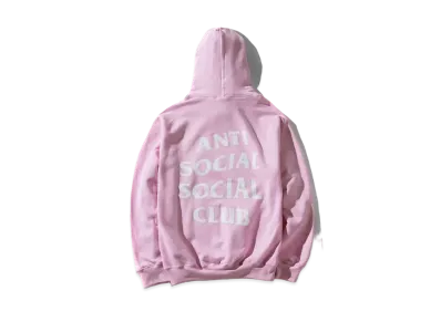 ANTI SOCIAL SOCIAL CLUB Know you better Hoodie "Pink"