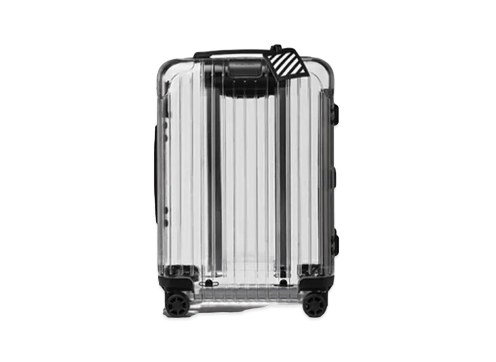 OFF-WHITE x Rimowa Transparent Carry-On 36L Case "Clear"