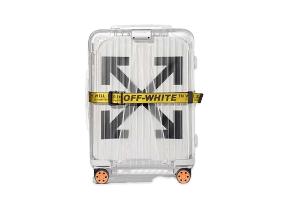 OFF-WHITE x Rimowa See Through 36L Case "White"