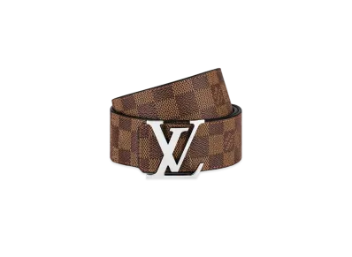 Louis Vuitton Damier LV Initial Belt "Silver"