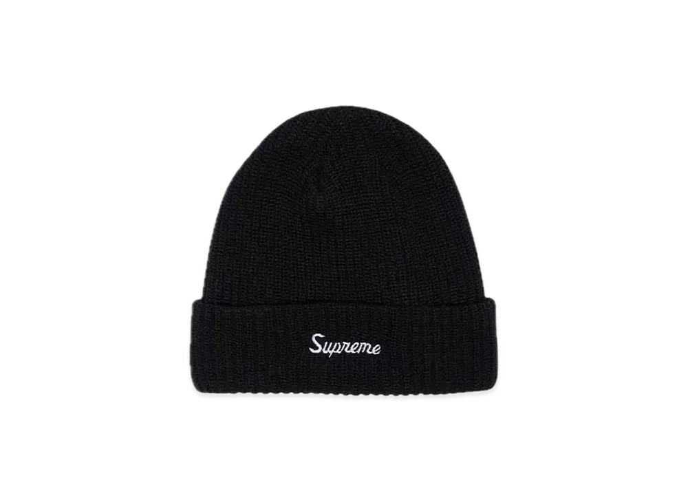 Supreme Loose Gauge Beanie "Black" (21FW)
