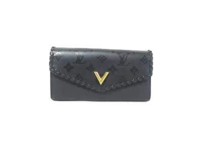 Louis Vuitton Very Wallet Monogram Glase "Noir"