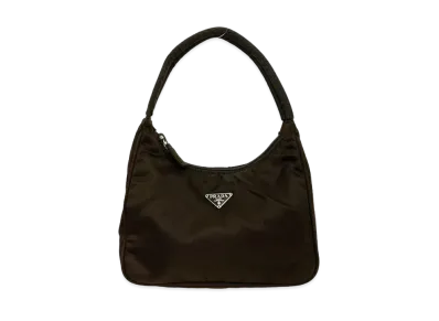 PRADA Pocono Mini Handle Bag "Black"