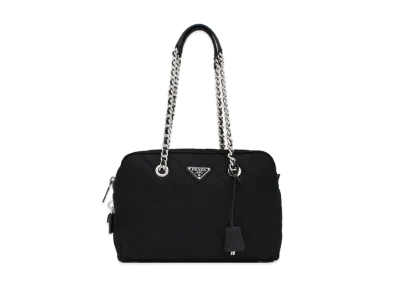 PRADA Quilting Chain Shoulder Bag "Black"