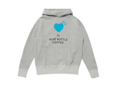 HUMAN MADE HOODED SWEATSHIRT BLUE BOTTLE COFFEE "Grey"