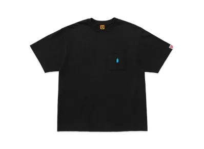 HUMAN MADE POCKET T-SHIRT by BLUE BOTTLE COFFEE "Black"