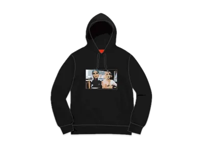 Supreme Nan Goldin Misty and Jimmy Paulette Hooded Sweatshirt "Black"