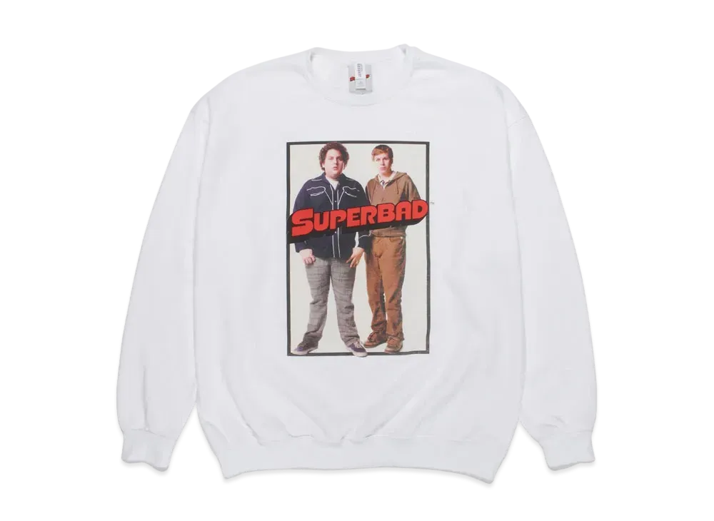 WACKO MARIA SUPERBAD / SWEAT SHIRT "White"
