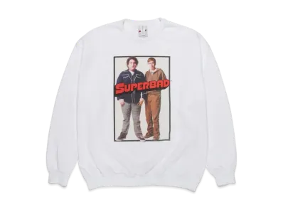 WACKO MARIA SUPERBAD / SWEAT SHIRT "White"