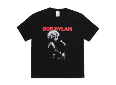 WACKO MARIA BOB DYLAN / WASHED HEAVYWEIGHT T-SHIRT "Black"
