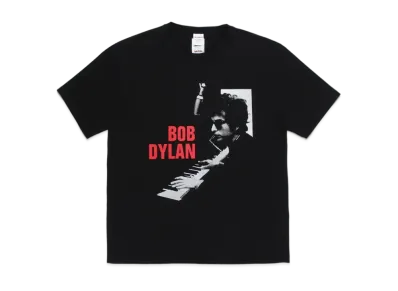 WACKO MARIA BOB DYLAN / WASHED HEAVYWEIGHT T-SHIRT "Black"