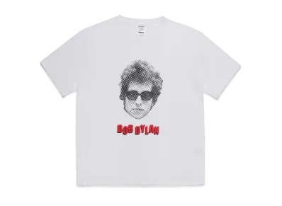 WACKO MARIA BOB DYLAN / WASHED HEAVYWEIGHT T-SHIRT "White"