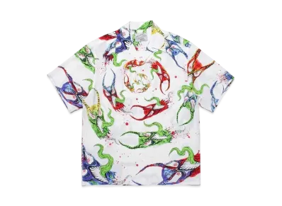 WACKO MARIA NECKFACE / HAWAIIAN SHIRT "White"
