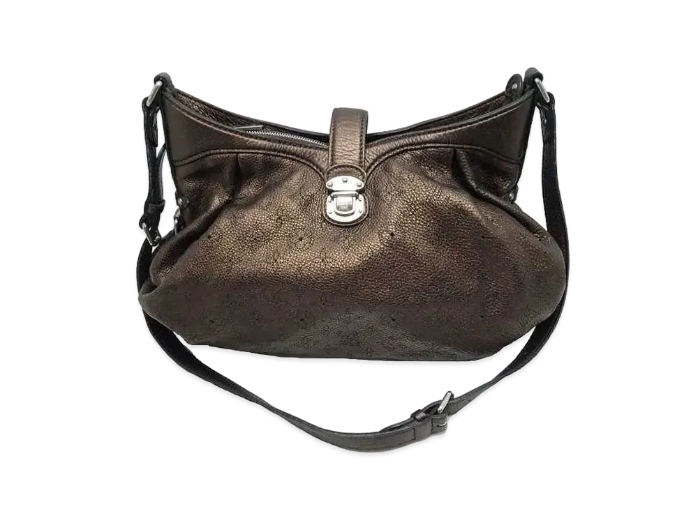 Louis Vuitton Mahina XS Thiells PM Shoulder Bag "Bronze"