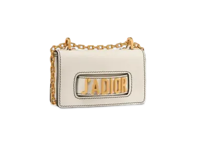 Dior J'adior In Pelle Di Vitello "White"