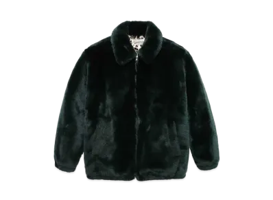 WACKO MARIA FUR ZIP JACKET 裏地無地 "Green"