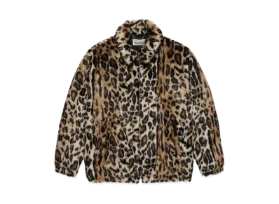 WACKO MARIA LEOPARD FUR ZIP JACKET "Leopard"