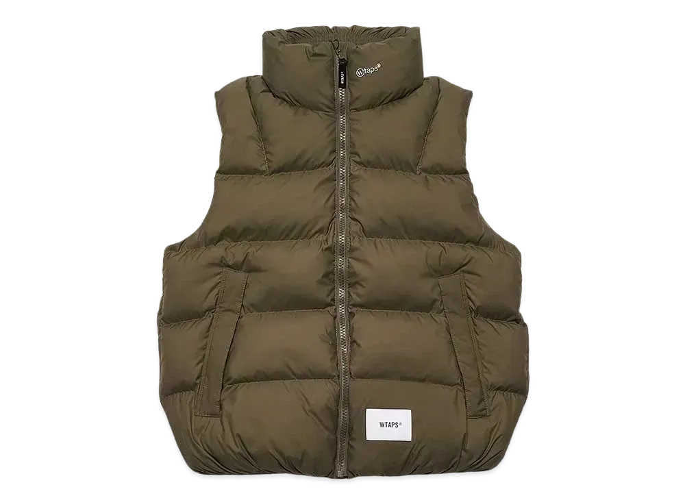 ダブルタップス ビバーク / ベスト / ポリ. タフタ. リモンタ "オリーブ ドラブ"