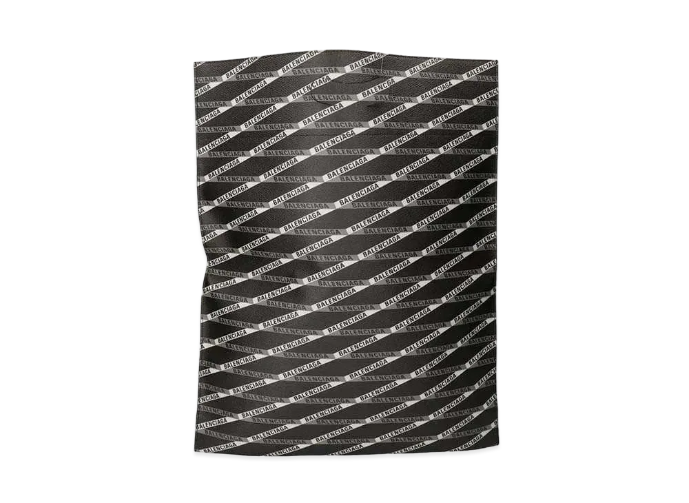 BALENCIAGA Plastics Bag and Pouch "Black"