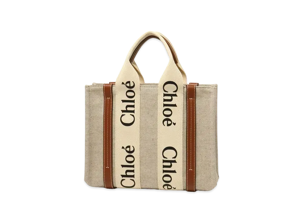 Chloe Cotton Canvas bag "Brown"