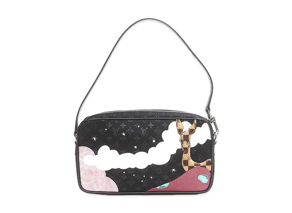 Louis Vuitton Monogram Satin Donte de Fee Accessory Pouch "Noir"