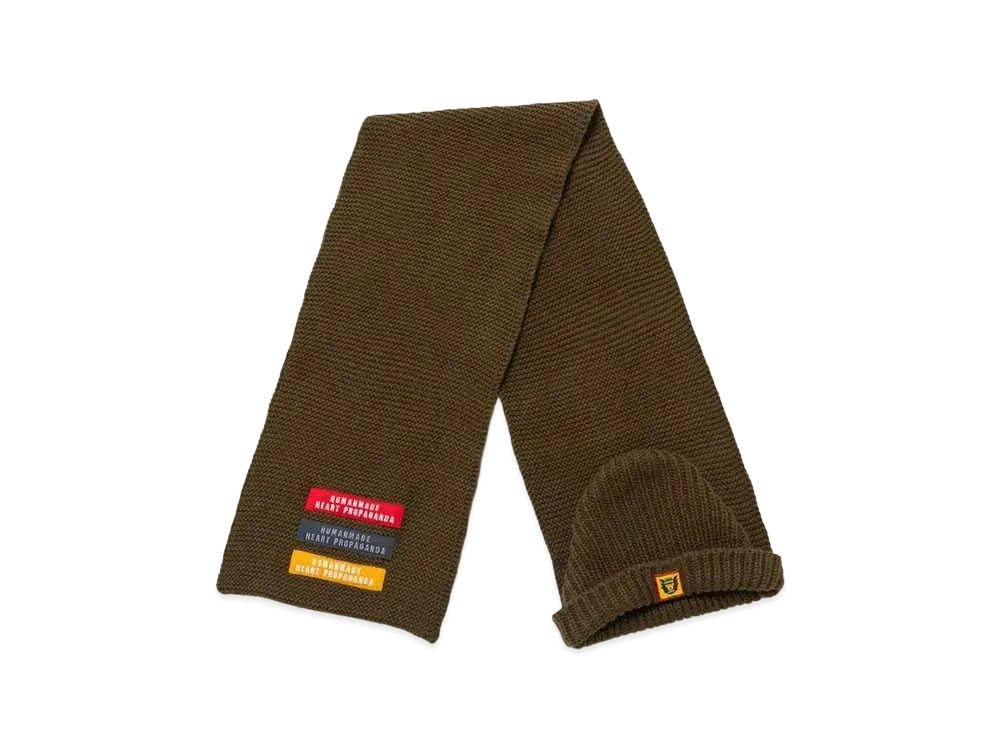 HUMAN MADE SCARF HAT "Brown"