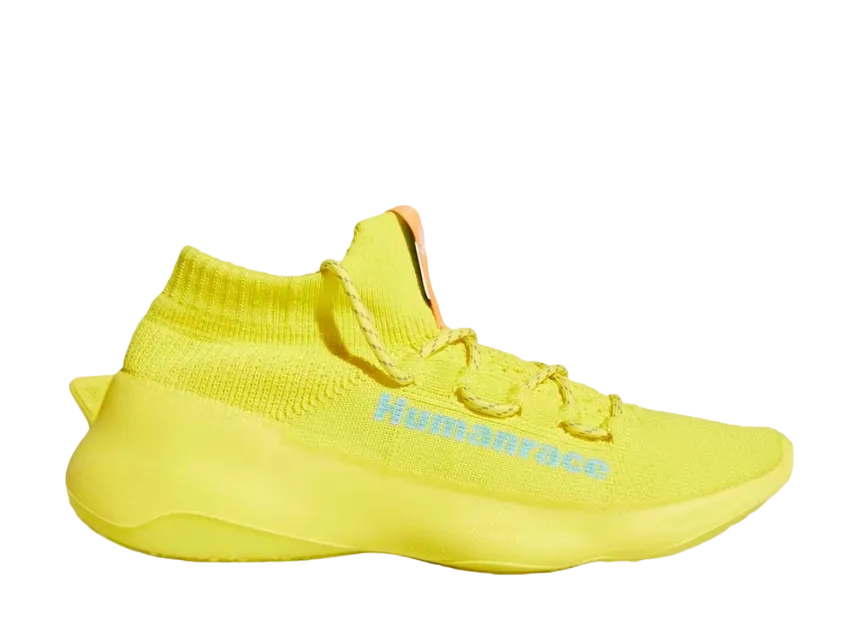 ファレル・ウィリアムス × アディダス ヒューマンレース シコナ "ショック イエロー"