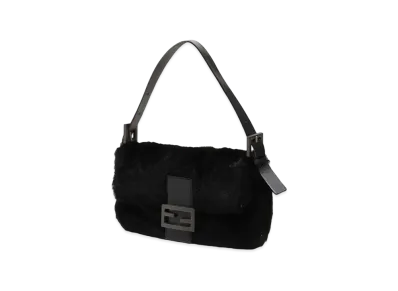 FENDI Mamma Bucket Fur "Black"