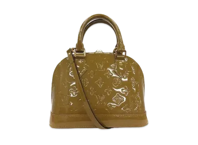 Louis Vuitton Monogram Vernis Alma BB "Veil olive"