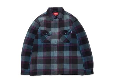 Supreme Quilted Flannel Shirt "Teal"
