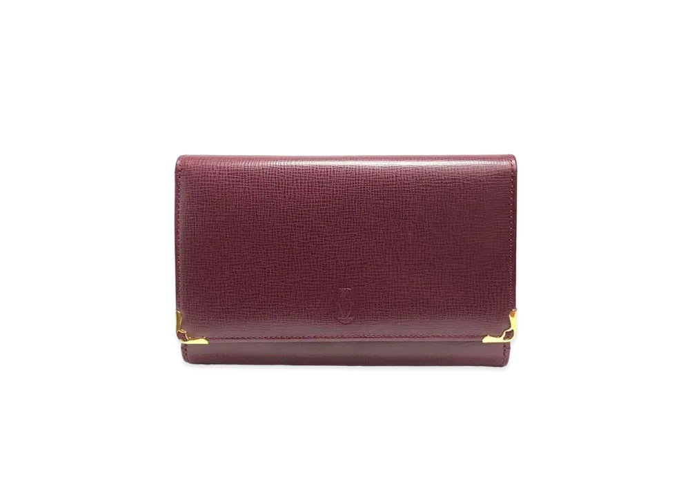 Cartier Must de Cartier L Zip Compact Wallet