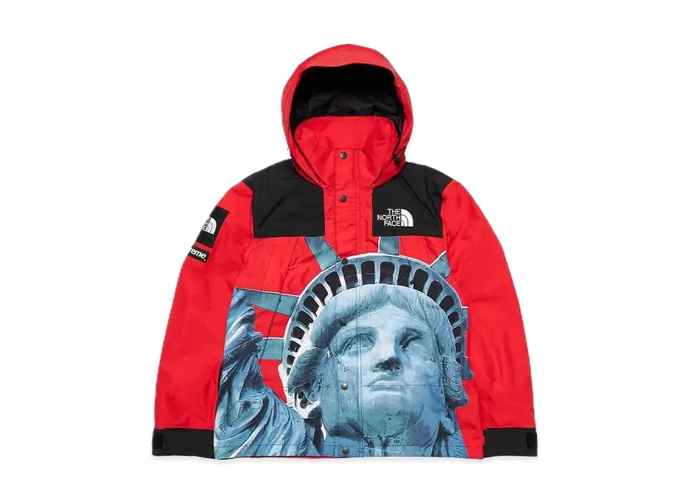 Supreme x The North Face Statue of Liberty Mountain Jacket "Red"